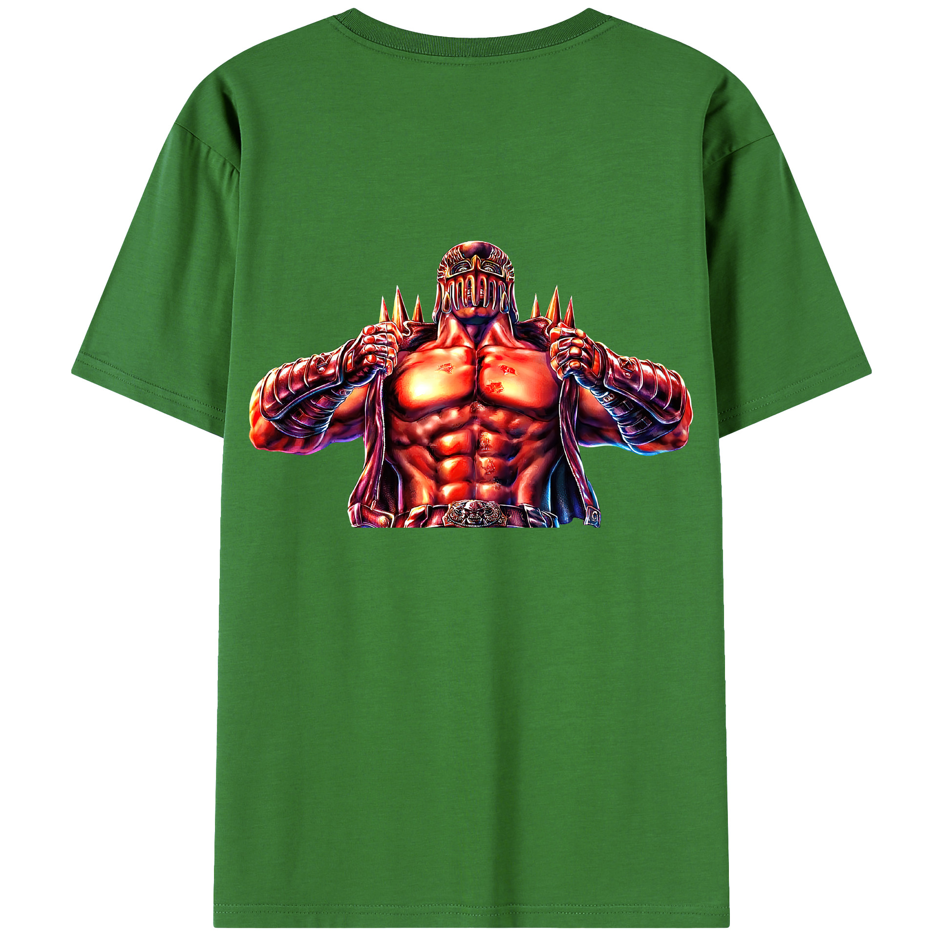 （画像用） 北斗の拳 Fist of the North Star レディース半袖Tシャツ(バックプリント)